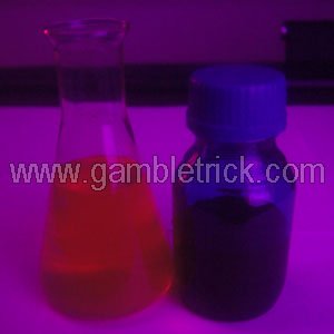 Tinta invisible para las marcas oscuras